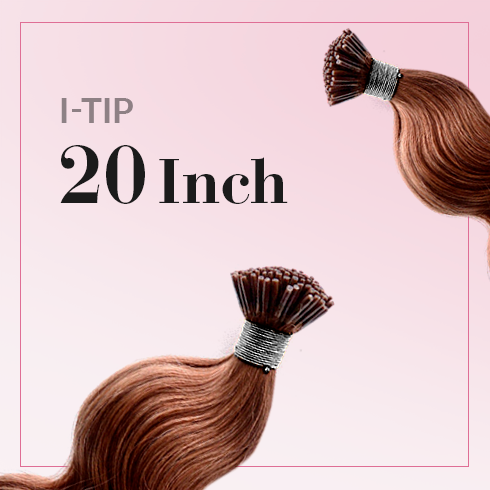 (TEST DEMO) I-Tip 20 Inch 100% Full Cuticle Hair Extensions