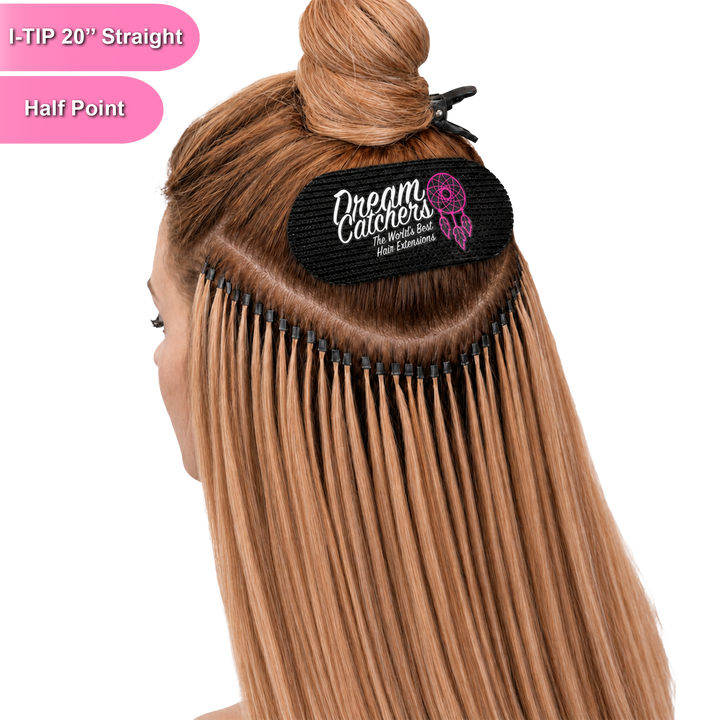 I-Tip 20 Inch Straight 100% Full Cuticle Hair Extensions - Half Point