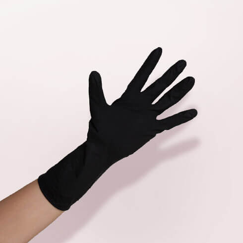 Midnight Mitts Nitrile Gloves Small - 100pc